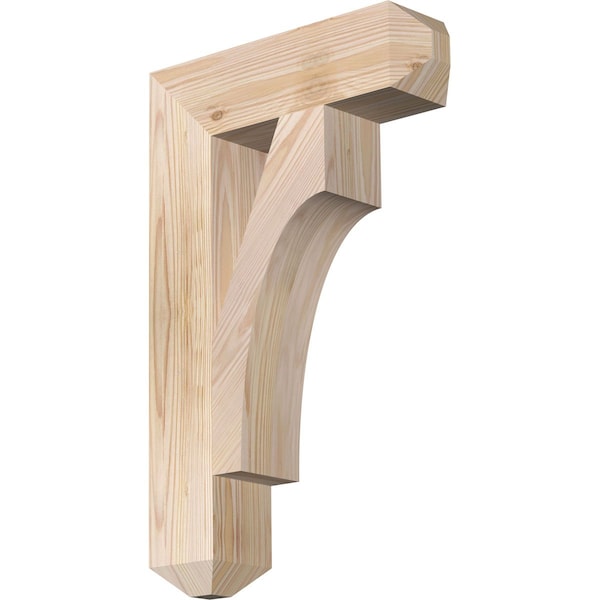 Ekena Millwork Westlake Craftsman Smooth Bracket, Douglas Fir, 3 1/2"W x 14"D x 22"H BKT04X14X22WTL04SDF - main